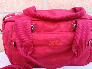 Borsa a mano e tracolla Carpisa rossa