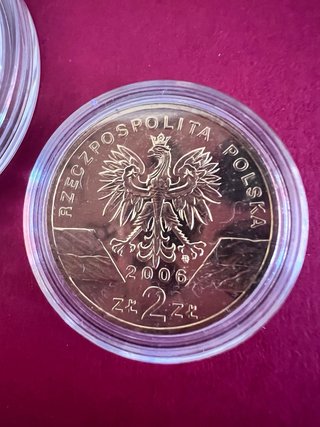 Moneda de plata Świstak Marmota, Polonia 2006, 28g