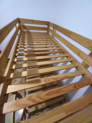 Litera de madera 2 plantas buen estado