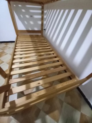 Litera de madera 2 plantas buen estado