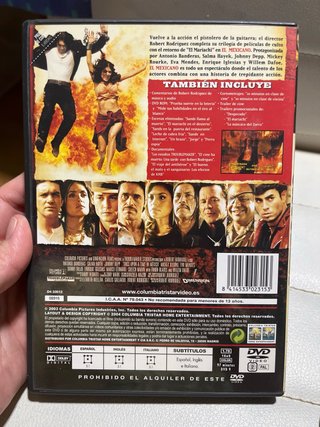 DVD El Mexicano (Once Upon a Time in Mexico)Nueva