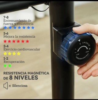 Bicicleta estática para ejercicio