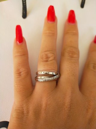 Anillo Pandora Entrelazado ticket