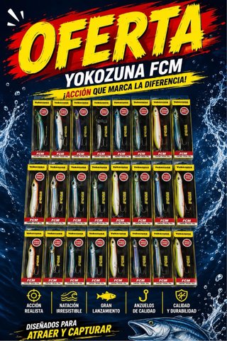 Yokozuna FCM Señuelos de Pesca
