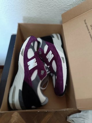 New Balance 991 Gris Púrpura