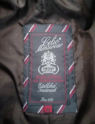Cappotto uomo nero