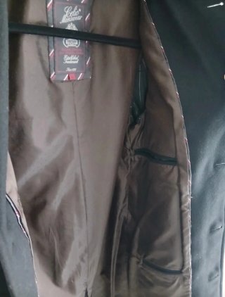 Cappotto uomo nero