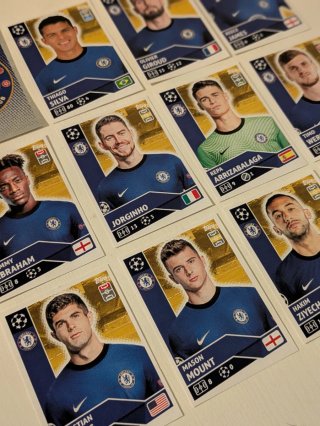 12 x Cromos Champions League 2020/21 Chelsea
