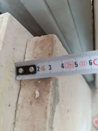 7 Piedras calizas escaleras o poyetes 3cm grosor
