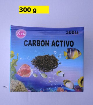 Carbón Activo para Acuario 300g pecera