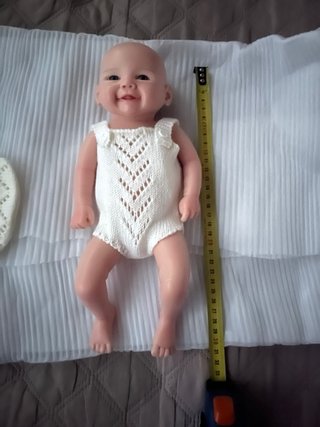 Muñeca Reborn Silicona Bebé
