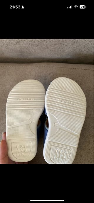 Sandalias Garvalín Talla 21 Azul