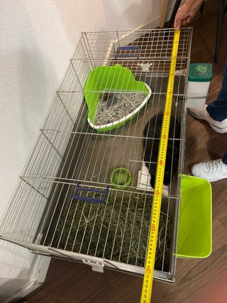Jaula grande para conejo