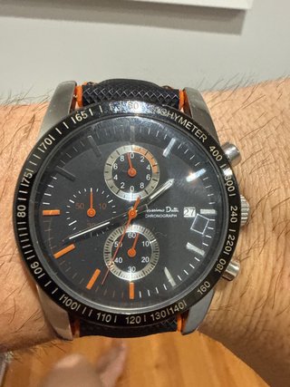 Reloj Massimo Dutti Cronógrafo Naranja