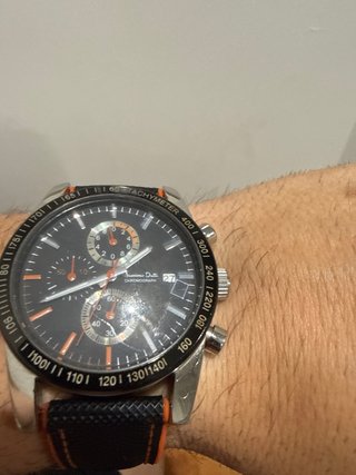 Reloj Massimo Dutti Cronógrafo Naranja
