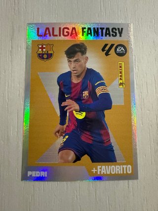 Cromo Pedri La Liga Fantasy +Favorito