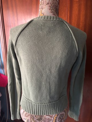 Chaqueta punto Massimo Dutti verde