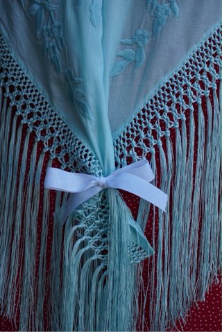 Mantoncillo Flamenca bordado
