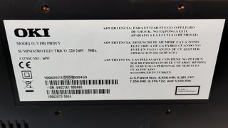 Televisión OKI V19B PHDUV 19 PULGADAS
