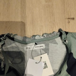 Vestido largo estampado Sfera Talla S