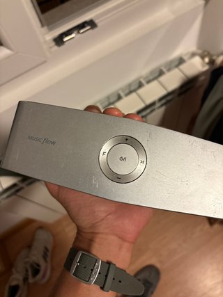 Altavoz Bluetooth Music Flow Gris/Plata