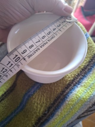 Maceta de cerámica blanco
