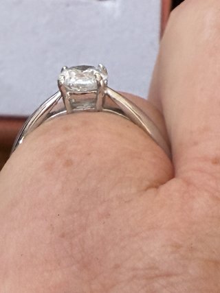 Anillo Oro 18k Diamante 1.03 Ct IGL-La