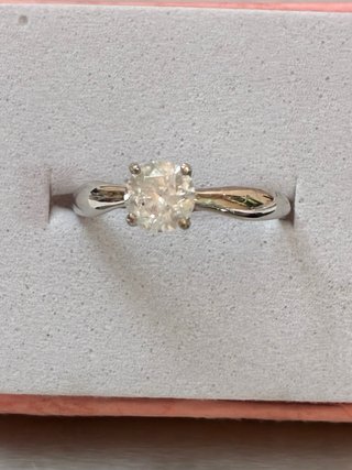 Anillo Oro 18k Diamante 1.03 Ct IGL-La