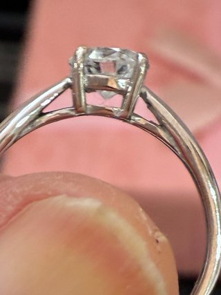Anillo Oro 18k Diamante 1.03 Ct IGL-La