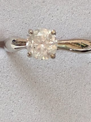 Anillo Oro 18k Diamante 1.03 Ct IGL-La