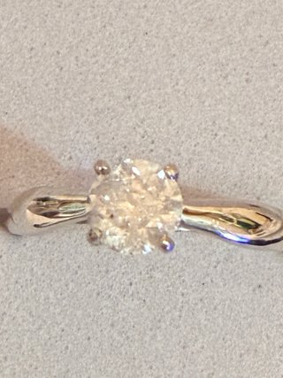 Anillo Oro 18k Diamante 1.03 Ct IGL-La