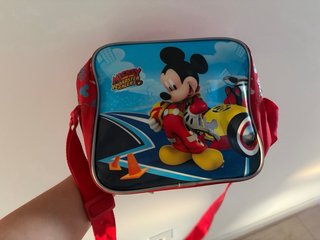 Maleta y Bolso Mickey Roadster Racers