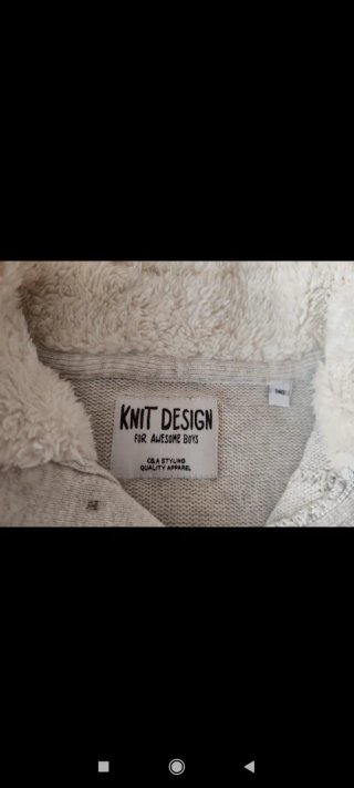 Jersey gris  invierno 140 cm