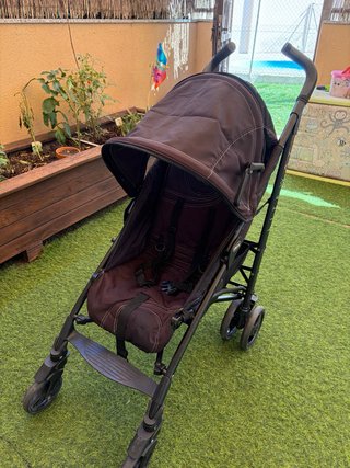 Silla de paseo Chicco plegable negra