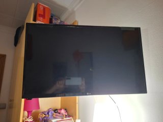 Televisor LG Negro para colgar