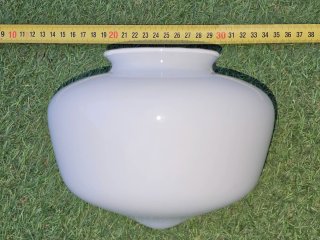 Globo cristal lámpara blanco