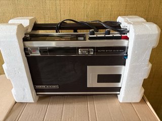 Radio Cassette Sanyo MR 4112 F. Original