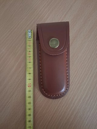 Funda Porta Navaja Marrón