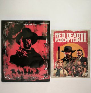 Custodia plastificata Red Dead Redemption 2 PS4