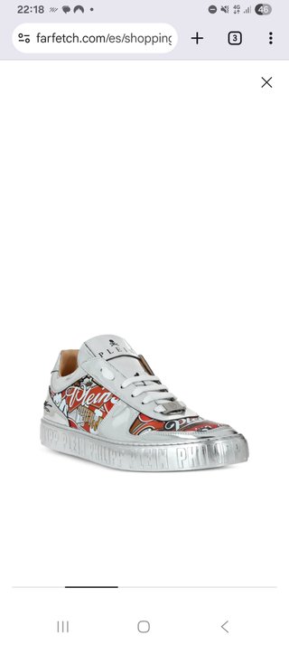 Philipp Plein Edición Limitada Sneakers Multicolor
