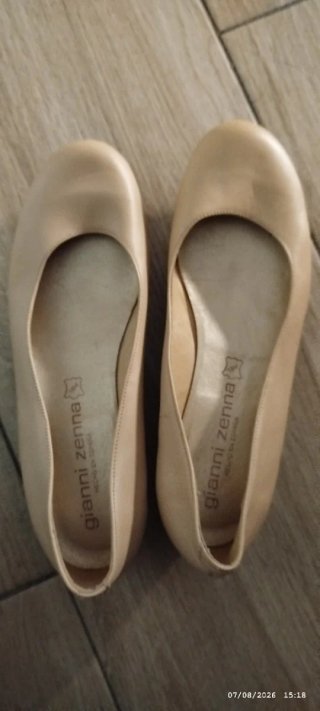 Bailarinas Piel Gianni Zena Beige