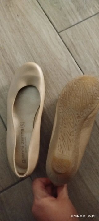 Bailarinas Piel Gianni Zena Beige