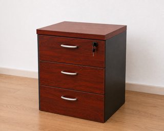 Cajonera de oficina 3 cajones con llave