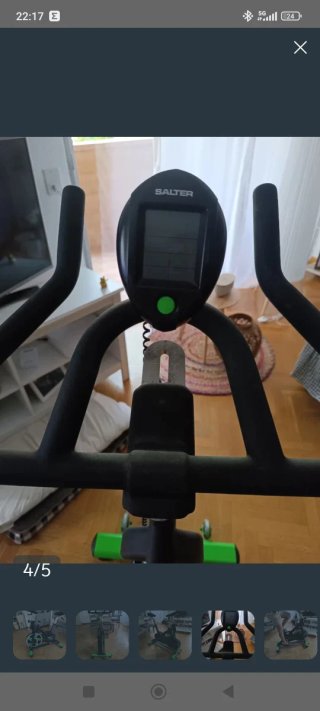 Bicicleta Estática Salter PT-1590