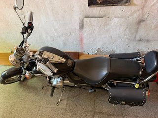 Moto Kawasaki Eliminator 125 Cruiser Negra