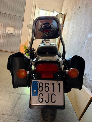 Moto Kawasaki Eliminator 125 Cruiser Negra