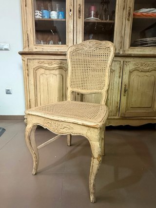 Mesa y 6 Sillas Estilo Francés