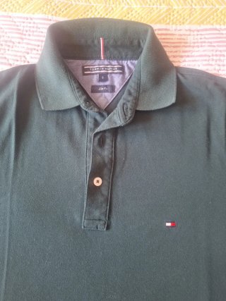 Polo Chico Tommy Hilfiger Talla S Verde