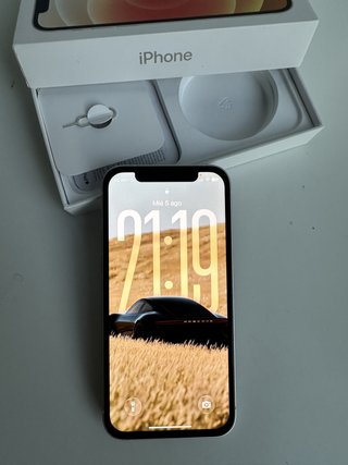 iPhone 12 128GB Blanco Caja+Accesorios