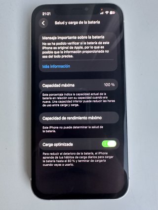 iPhone 12 128GB Blanco Caja+Accesorios